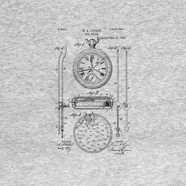 Watch patent drawing by skstring